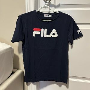 FILA T-shirt in Navy